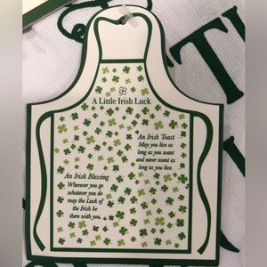 Irish Luck Kitchen Apron